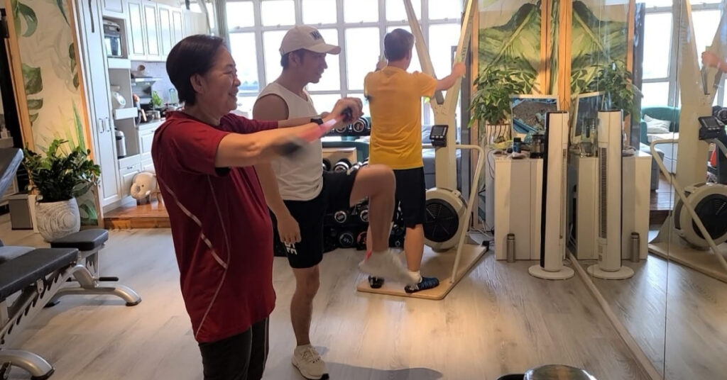 elderly Vegan Corner 素食健身學員 退休人士 健體班
